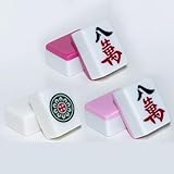 Solo for regole cinesi: questo set di gioco mahjong cinese è solo for il gioco cinese e non si applica alle regole americane o occidentali perché non include tessere Joker.
