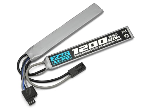 ジーフォース (G-Force) ZAC LiPo 7.4V 1200mAh SOPMOD対応 サドルパック 電動ガン用バッテリー 日本正規品 ZAC256