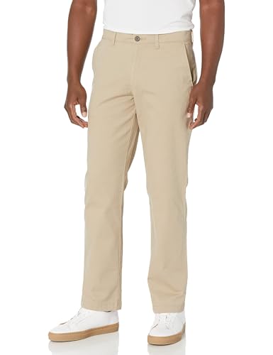 Amazon Essentials Mens Straight-Fit Casual Stretch Khaki 36W x 34L