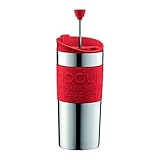 Bodum K11067-294 Kaffeebereiter 0.35 l rot TRAVEL Press
