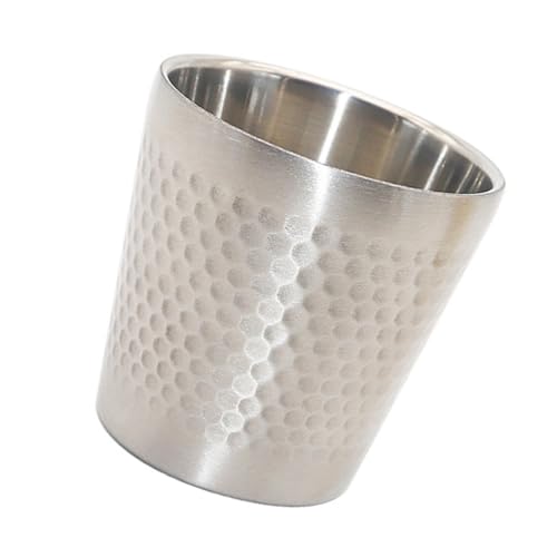 BESTYASH 1Pc Durable Stainless Steel Shaving Bowl for Men Capacity Foaming Shaving Mug for Creating Bubbles Compact Design for and Travel