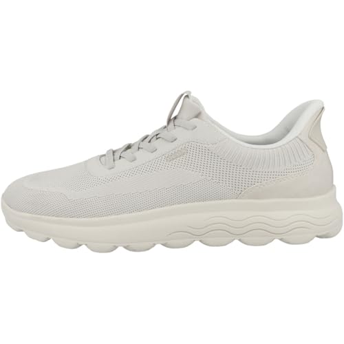 Geox Zapatillas Deportivas para Hombre U Spherca Plus A, Color Blanco Roto, Talla 42 EU