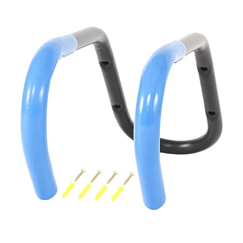 Sosoport 1 Pieza colgador de bicicletas cochera percha montar Ligero para bike aparcabicicletas de pared soporte de almacenamiento ganchos de montaje en pared expositor de bicicletas Metal