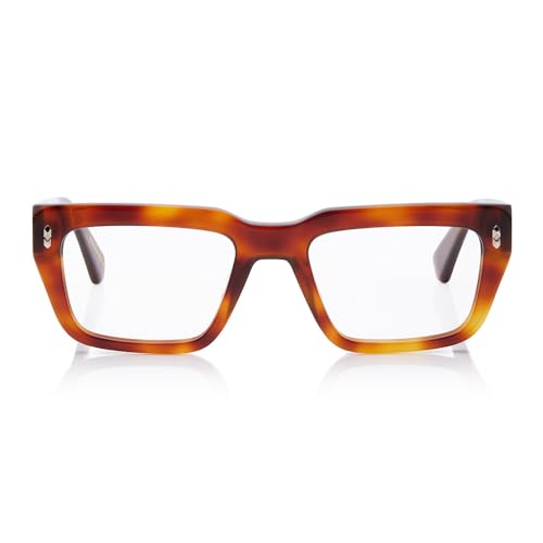 Image of Shisen Fox Habiki 2.0 Acetate Spectacles Frames for Men & Women with Demo Lenses | Classic Oval Full Rim Eyeglass Frame | Durable & Stylish Eye Frames for Men & Women