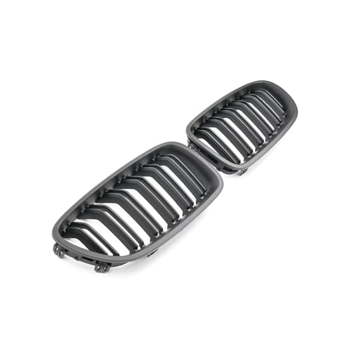 Grille de calandre avant pour BMW Série 5 F10 F11 double lattes style sport mat