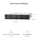QNAP TS-h1886XU-RP-R2-D1622-32G-US 18 Bay rackmount NAS with Intel® Xeon® Processor, 32GB DDR4 ECC RAM, 10GbE-Ready and ZFS Storage for virtualization and Data-Intensive Enterprise Applications