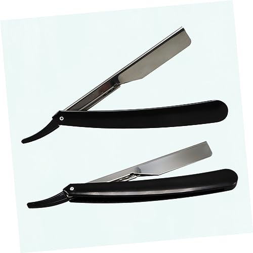 PATKAW 2 Piezas maquinilla de afeitar manual para hombres maquinillas de afeitar para cortar el cabello hojas de afeitar barber tools barbera maquina de afeitar hombre maquinas de afeitar