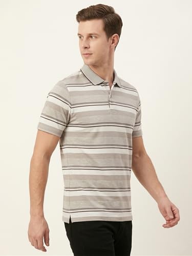 Image of GODFREY Half Cotton Polo T Shirt for Man with Pocket - Regular Fit Mens Collar Tshirt