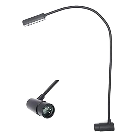 JXRYWF 22 inch Right Angle XLR 4pin LED Light Studio Mixer gooseneck Lamp for Stage DJ Mixer (XLR 4Pin Port) Cover