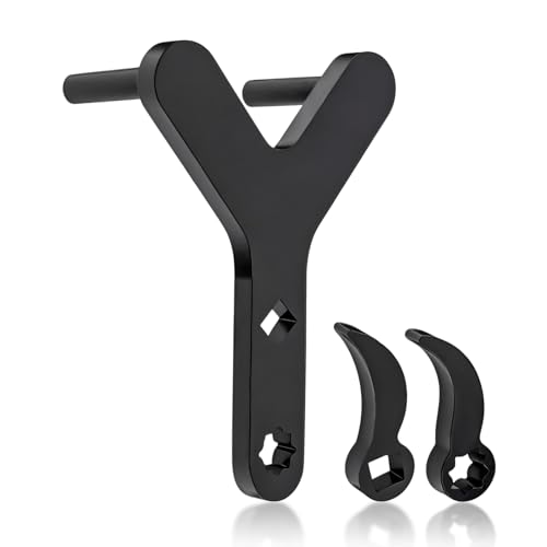 Image of New Lower Control Arm Prying Tool Control Arm Bushing Tool Susp-ension Specialty Bushing Tools Lower Ball Joint Pry Work with a 1 /2 inch Drive Extension Breaker Bar (Color:Black)