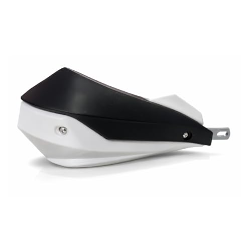 Image of Universal Motorcycle Hand Guard Wind Protector | Durable ABS Handguards for All Bikes Model (Black /White)