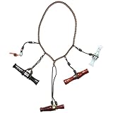 Avery DIY Duck Call Lanyard | Adjustable Hunting Lanyard for 8 Game Calls | Waterfowl Whistle Holder with Quick Connectors, Round Braid
