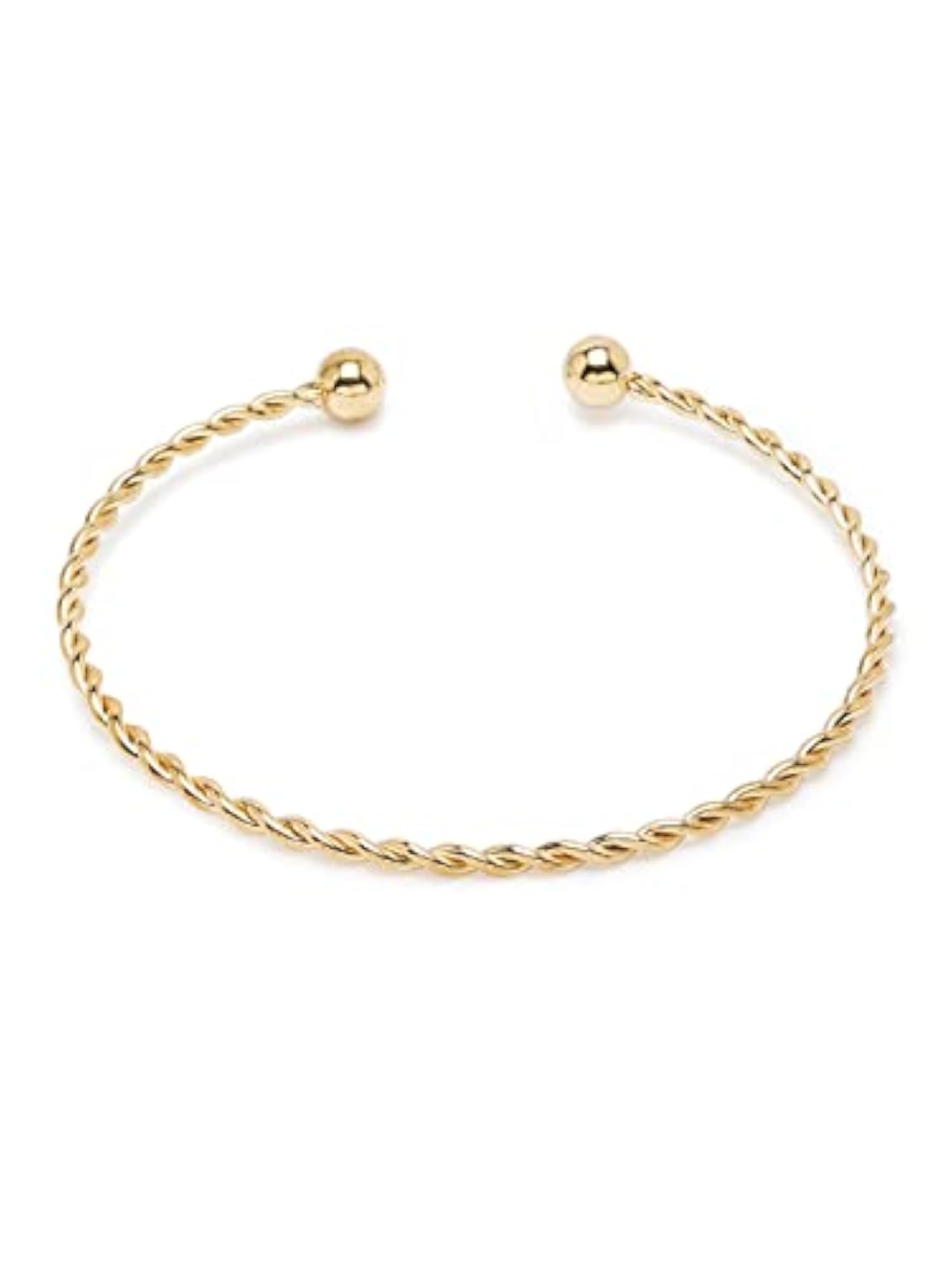 Plated Charm Bracelet Bangle for Women