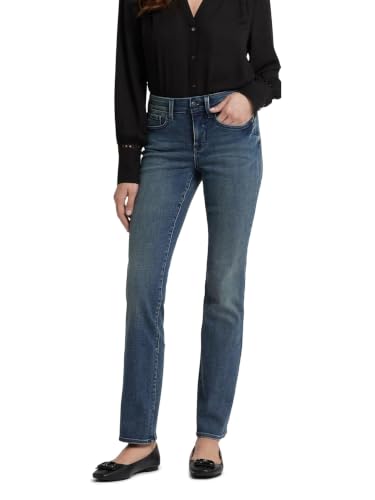 NYDJ Women’s Marilyn Straight Leg Denim Jeans | Slimming & Flattering Fit