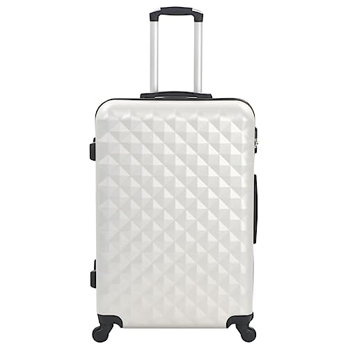 YAFF Hardcase Trolley Set 3 pcs Bright Silver ABS3