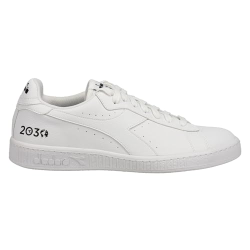 Diadora Mens Game L Low 2030 Lace Up Sneakers Shoes Casual - White