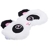 BESTYASH Dormir de Peluche con Diseño de Oso para Niños, Antifaz Suave de Color Claro con Banda Elástica, Ligera y Cómoda, Adecuada para Viajes, Hogar y Descanso, para Ojos y Alivio