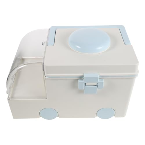 Caja organizadora de medicamentos Healeved con compartimentos y plástico portátil antichoque
