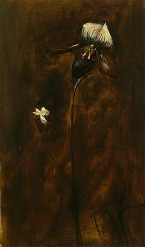 Imprimé sur toile étude de deux fleurs John Pettie affiche 60x90cm