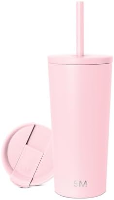 Simple Modern Classic Tumbler with Straw Lid | Insulated Iced Cof...