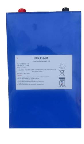 Image of 100Ah 3.2V, Prismatic Lithium Phosphate Cell- A Grade 8- Piece (DIY Battery KIT- to Make 12V200AMP /24V100AMP Battery) 4S /8S BMS AS Required, BUSBAR,NUT Included (for 8S100AMP)
