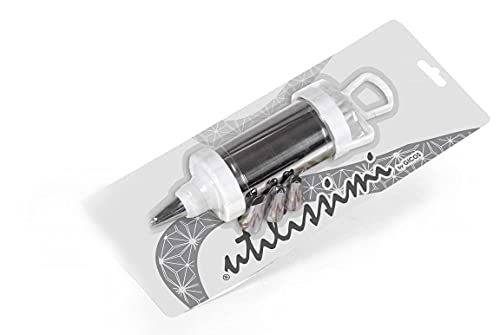 Gicos Siringa per Dolci con Accessori Contenitore e beccucci in Metallo Decorazione Torte pasticcini ANU-533563