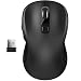 Produktbild TedGem Kabellose Maus, Funkmaus 2.4G USB Wireless Maus, Tragbar Laptop Drahtlose Maus mit 6 Tasten, 3 Einstellbare DPI 1600/1200/800 für Laptop & PC, Microsoft & macOS(Schwarz)