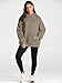 Trendy Queen Womens Oversized Hoodies Fleece Sweatshirts Fall Fashion Pullover Sweaters Winter Clothes Light Coffee S