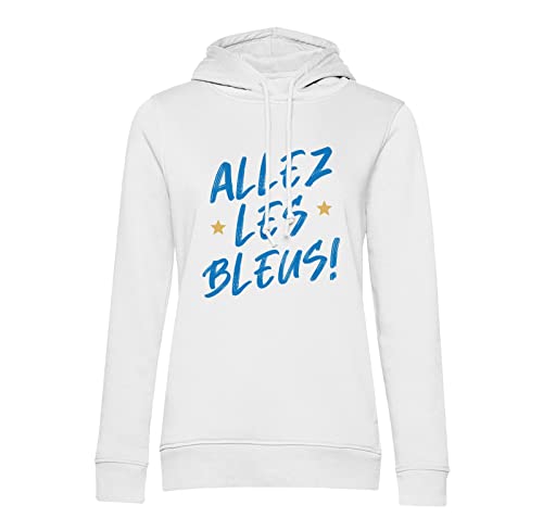 Sweat Allez Les Bleus à capuche vibrant de passion pour le football