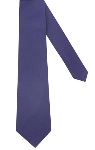Image of Mens Linen Tie Set - Solid Necktie with Pocket Square