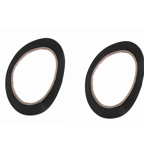 Beufee 2pcs 10M Length 2mm Adhesive Tape, Double Sided Foam Tape LCD Repairs Phone Screen Adhesive Tape Electronic Repair for Cell Phone