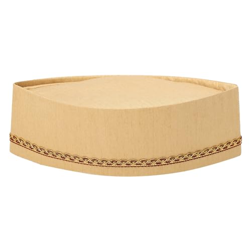 Traditional Handstitch Ready to Wear Dupion Topi/Cap/Turban for W...