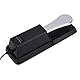 Sustain-Pedal für Pianos Sustain-Pedal für Pianos Piano-Fußpedal mit Polaritätsschalter Digitalpiano-Dämpfer-Zubehör für Elektronische Flanger-Pianos