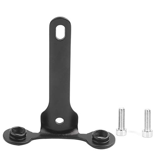 Lightweight Metal CO2 Cartridge Holder, Holds Two Cartridges, Suitable for Mountain Road Folding Riding (Black)