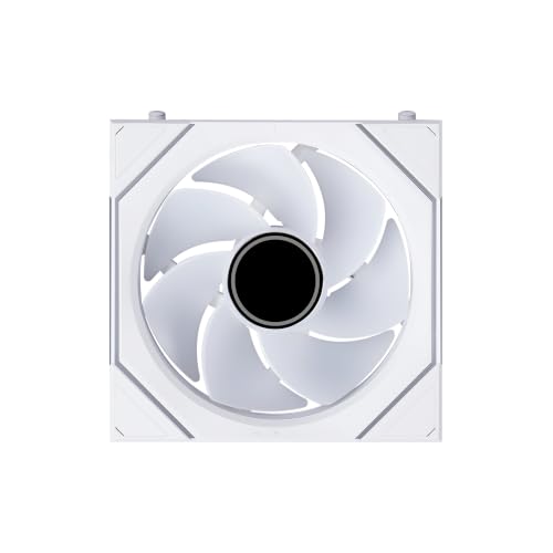 Image of Lian Li UNI Fan SL-INF Flex 120mm Reverse Blade ARGB Fan, Single Pack, Controller Not Included, White (12RSLIN1F1W)