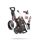 Adam's Pressure Washer 3.0 (Complete Kit) - Powerful Car Washing Pressure Sprayer, Includes Snub Nose with Swivel, Extension Wand, Premium Foam Cannon & 16oz Mega Foam Shampoo| 1260 PSI & 1.6 GPM