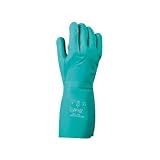 SHOWA Best Glove Size 9 Green Nitri-Solve 13" 15 mil Unsupported Nitrile Fully Coated Chemical Resis