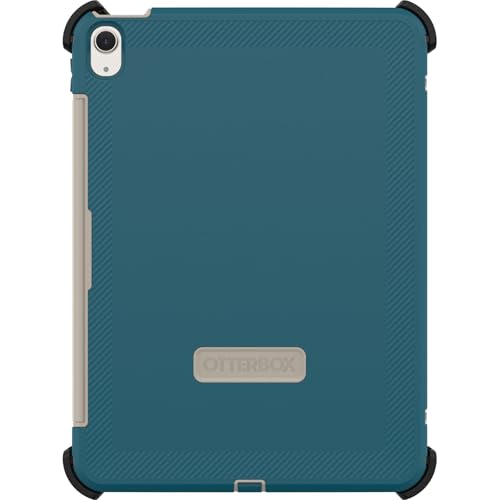 Image of OtterBox Defender Case for iPad Air 11 inch (M2 /M3 /M4) & iPad Air 10.9 inch (2022 /2020), Shockproof, Ultra-Rugged Protective Case with Built in Screen Protector, 2X Tested to Military Standard, Blue