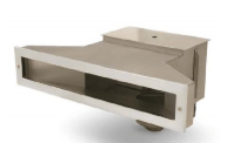 FLUIDRA Skimmers pour piscines de la Marque modèle Skimmer INOX AISI-316, Largeur 650
