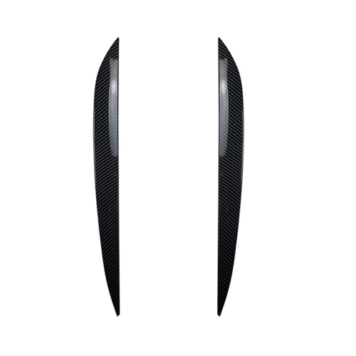 Sourcils de phare noir brillant pour Touareg 2010-2018