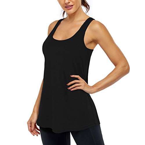 Cestyle Womens Tank Tops with Built in Bras Racerback Yoga Workout Sports Activewear3