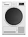 Corberó CSCEV8007 Secadora Condensación Carga Frontal, 7 Kgs, Display LED, Color Blanco, 15 Programas,Inicio Diferido, Función Inico/Pausa Y Antiarrugas, Secado Rápido 12 Min, 64dB, E. Energética B