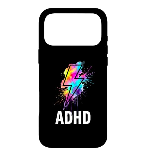 ADHD ���C���{�[ ��� �X�v���b�V�� ��l�p ���ʉ� �A�[�g �X�}�z�P�[�X iPhone 17 Pro Max �p
