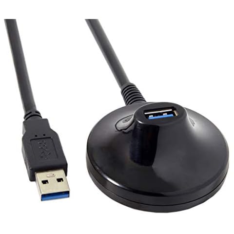 USB 3.0 Type-A Male to Female Extension Dock Station Docking Cable 0.8m Cover