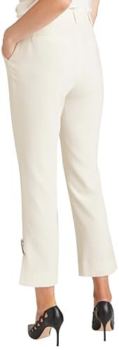 Cinq à Sept Women's Rhinestone Pin Cropped Kerry Pant3