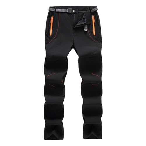 Generic Pantaloni da trekking da uomo impermeabili traspiranti pantaloni da passeggio leggeri ad asciugatura rapida antivento arrampicata abbigliamento sportivo pantaloni casual