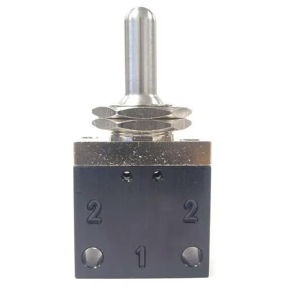 Toggle Valve, 3-Pos, 1/8, NPT, Mfr: C042503-A