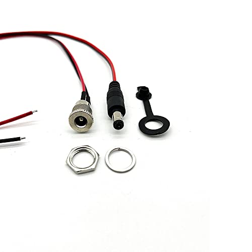 Conector DC 5.5x2.5mm Macho y Hembra Pack 7 Pzas miniatura 4