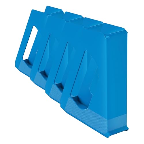 Porte-revues A4 robuste Esselte VIVIDA bleu, rangement catalogue magazine documents