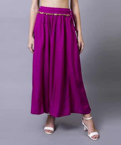 Image of Rayon Comfort Fit Palazzo